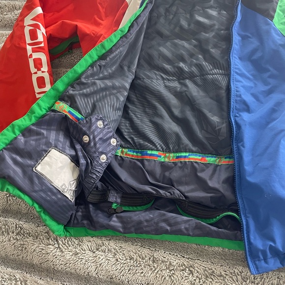 Volcom Multicolor Hooded Jacket - Picture 7 of 16